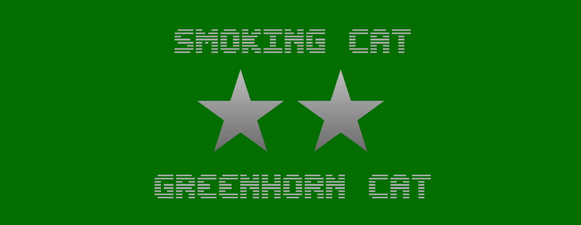 Smoking Cat GreenHorn Cat 2021 (Newcomers)