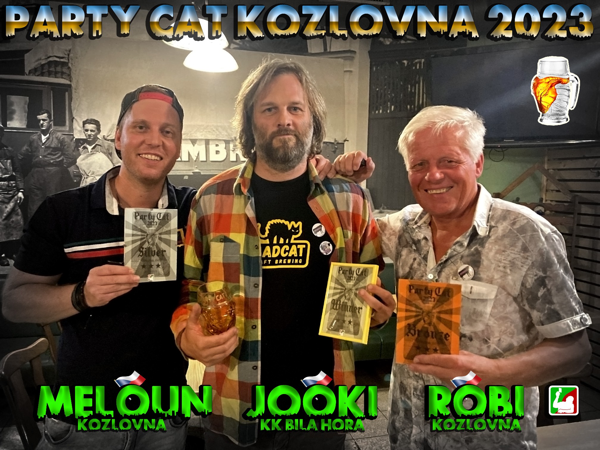 CLASSIC TOUR: Party Cat 2023 winners